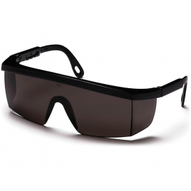 Pyramex SB420S Integra Safety Glasses - Black Frame - Gray Lens