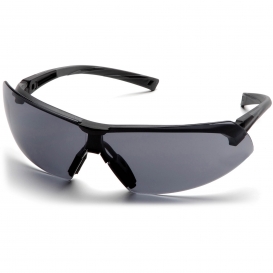 Pyramex SB4920S Onix Safety Glasses - Black Frame - Gray Lens