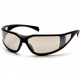Pyramex SB5180DT Exeter Safety Glasses - Black Frame - Indoor/Outdoor Anti-Fog Lens