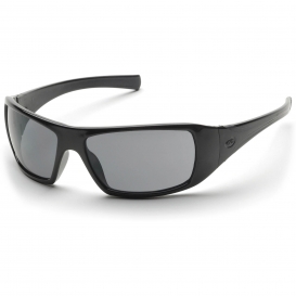 Pyramex SB5621D Goliath Safety Glasses - Black Frame - Gray Polarized Lens