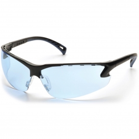 Pyramex SB5760D Venture 3 Safety Glasses - Black Frame - Infinity Blue Lens