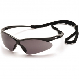 Pyramex SB6320SP PMXTREME Safety Glasses - Black Frame - Gray Lens
