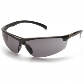 Pyramex SB6620D Forum Safety Glasses - Black Frame - Gray Lens