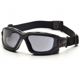 Pyramex SB7020SDNT I-Force Slim Safety Glasses/Goggles - Black Frame - Gray H2X Anti-Fog Lens
