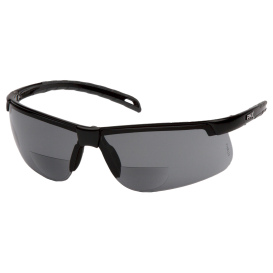 Pyramex SB8620RTM Ever-Lite Readers Safety Glasses - Black Frame - Gray H2MAX Anti-Fog Lens