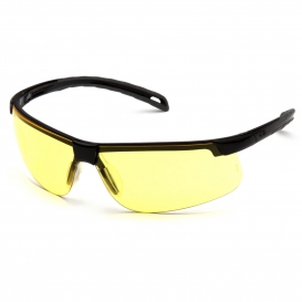 Pyramex SB8630D Ever-Lite Safety Glasses - Black Frame - Amber Lens