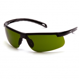 Pyramex SB8660SF Ever-Lite Safety Glasses - Black Frame - 3.0 IR Filter Lens