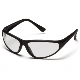 Pyramex SB910E Zone Safety Glasses - Black Frame - Clear Lens