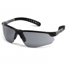 Pyramex SBG10120DTM Sitecore Safety Glasses - Black/Gray Frame - Gray H2MAX Anti-Fog Lens