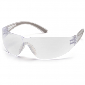 Pyramex SG3610S Cortez Safety Glasses - Gray Temples - Clear Lens