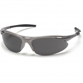 Pyramex SGM4520D Avante Safety Glasses - Gun Metal Frame - Gray Lens