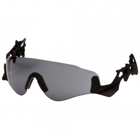 Pyramex XR720STM Safety Glasses for Ridgeline XR7 Hard Hats - Gray H2MAX Anti-Fog Lens