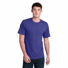 Port & Company PC01 Core Blend Recycled Tee - Purple