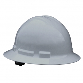 Radians QHR4 Quartz Full Brim Hard Hat - 4-Point Ratchet Suspension - Gray
