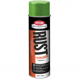 Krylon K10339007 Rust Tough Fluorescent Rust Preventative Enamel - Fluorescent Green