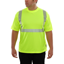 Reflective Apparel 112CTLM Type R Class 2 Short Sleeve Safety Shirt - Yellow/Lime