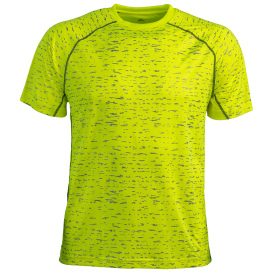 Reflective Apparel 1P01MLM WildSpark Men\'s Short Sleeve Athletic Shirt - Lime