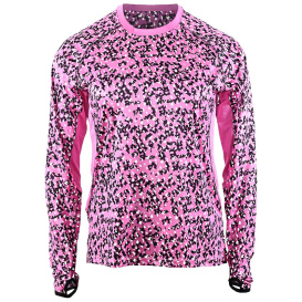 Reflective Apparel 2P00FPK WildSpark Women\'s Camo Long Sleeve Athletic Shirt - Pink
