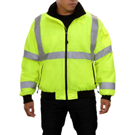 Reflective Apparel 421STLM Type R Class 3 Three-In-One Safety Jacket - Yellow/Lime