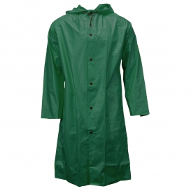 Neese 35AC Universal Limited Flammability Raincoat with Attached Hood - Green