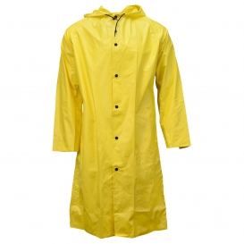 Neese 35AC Universal Limited Flammability Raincoat with Attached Hood - Safety Yellow