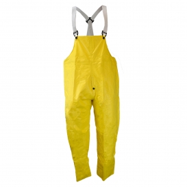 Neese 35BTF Universal Limited Flammability Rain Bib with Safety Fly - Safety Yellow
