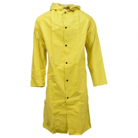 Neese 45AC Magnum Raincoat with Attached Hood - Safety Yellow