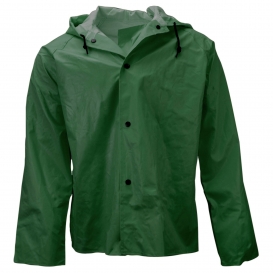 Neese 45AJ Magnum Rain Jacket with Attached Hood - Green