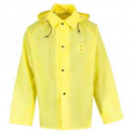 Neese 475JH Duty Rain Jacket with Attached Hood - Yellow