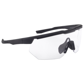Crossfire 49249 Swaze Safety Eyewear - Black Frame - Clear Lens