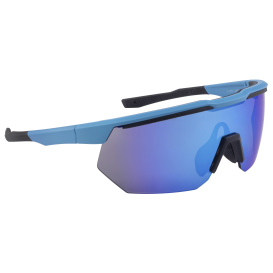 Crossfire 4988 Swaze Safety Eyewear - Blue Frame - Blue Mirror Lens