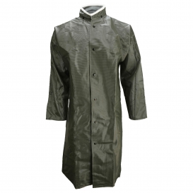 Neese 56SC Dura Quilt Raincoat with Snap On Hood - Green