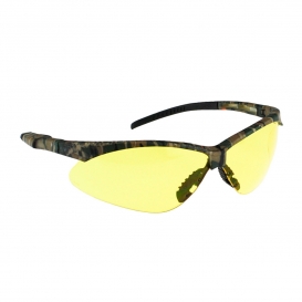 Radians AP4-41 Rad-Apocalypse Safety Glasses - Camo Frame - Amber Anti-Fog Lens