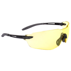 Radians APH1-40 Aphelion Frameless Safety Glasses - Grey Temples - Amber Lens