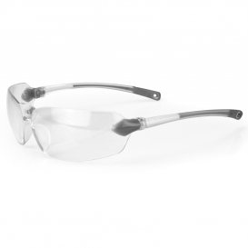 Radians BAL1-11 Balsamo Safety Glasses - Clear/Smoke Temples - Clear Anti-Fog Lens
