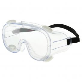 Radians CS01 Chemical Splash Safety Goggles - Clear Frame - Clear Uncoated Lens