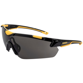 DEWALT DPG110-2D Chisel Safety Glasses - Black Frame - Smoke Lens