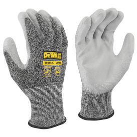 DEWALT DPG572 A3 Polyurethane Work Gloves - 13 Gauge Polyester Shell