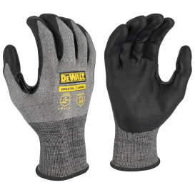 DEWALT DPG578 A6 Foam Nitrile Work Gloves - 21 Gauge HPPE Shell