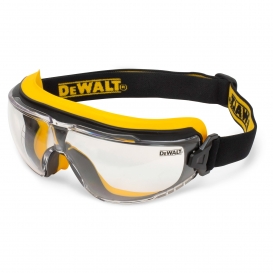 DEWALT DPG84-13D Insulator Goggles - Yellow Frame - Clear Anti-Fog Lens