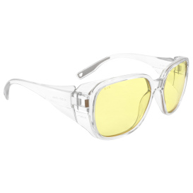 Radians EVE1-40ID EVE Women\'s Safety Eyewear - Clear Frame - Amber Lens