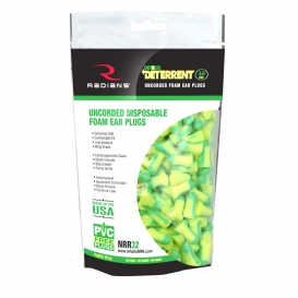 Radians FP34BG50 Deterrent Uncorded Disposable Foam Ear Plugs - NRR 32dB