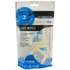 Radians LC25BG Lens Cleaning Towelettes - Bag of 25