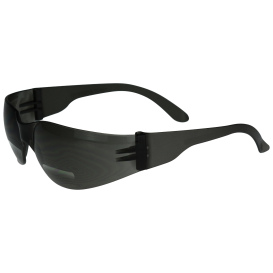 Radians MRB215ID Mirage Bi-Focal Safety Glasses - Smoke Temples - Smoke Bifocal Lens