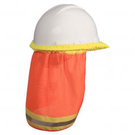 Radians NSO Self Extinguishing Hard Hat Neck Shade - Orange