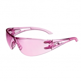 Radians OP6767ID Optima Safety Glasses - Pink Temples - Pink Lens