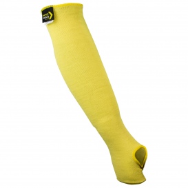 Radians RAD5218KTS Double Ply Kevlar A3 Cut Protection Sleeve with Thumb Slot - 18\