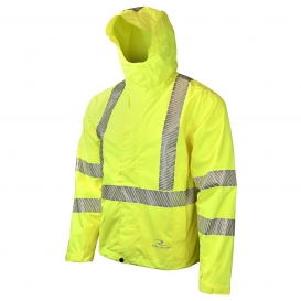 Radians RW11-3ZGR Lightweight Waterproof Rain Jacket