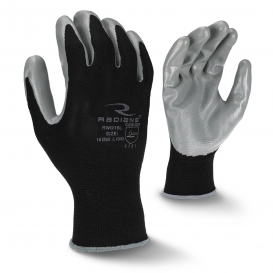 Radians RWG15 Smooth Nitrile Palm Coated Work Gloves
