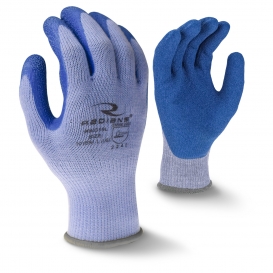Radians RWG16 Crinkle Latex Palm Coated Work Gloves
